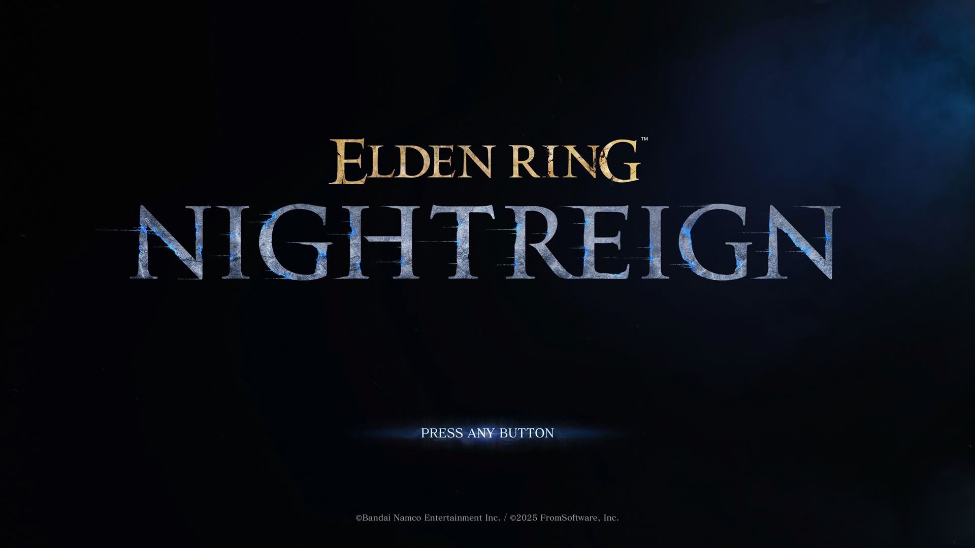 「エルデンリング ナイトレイン」のタイトル画面
