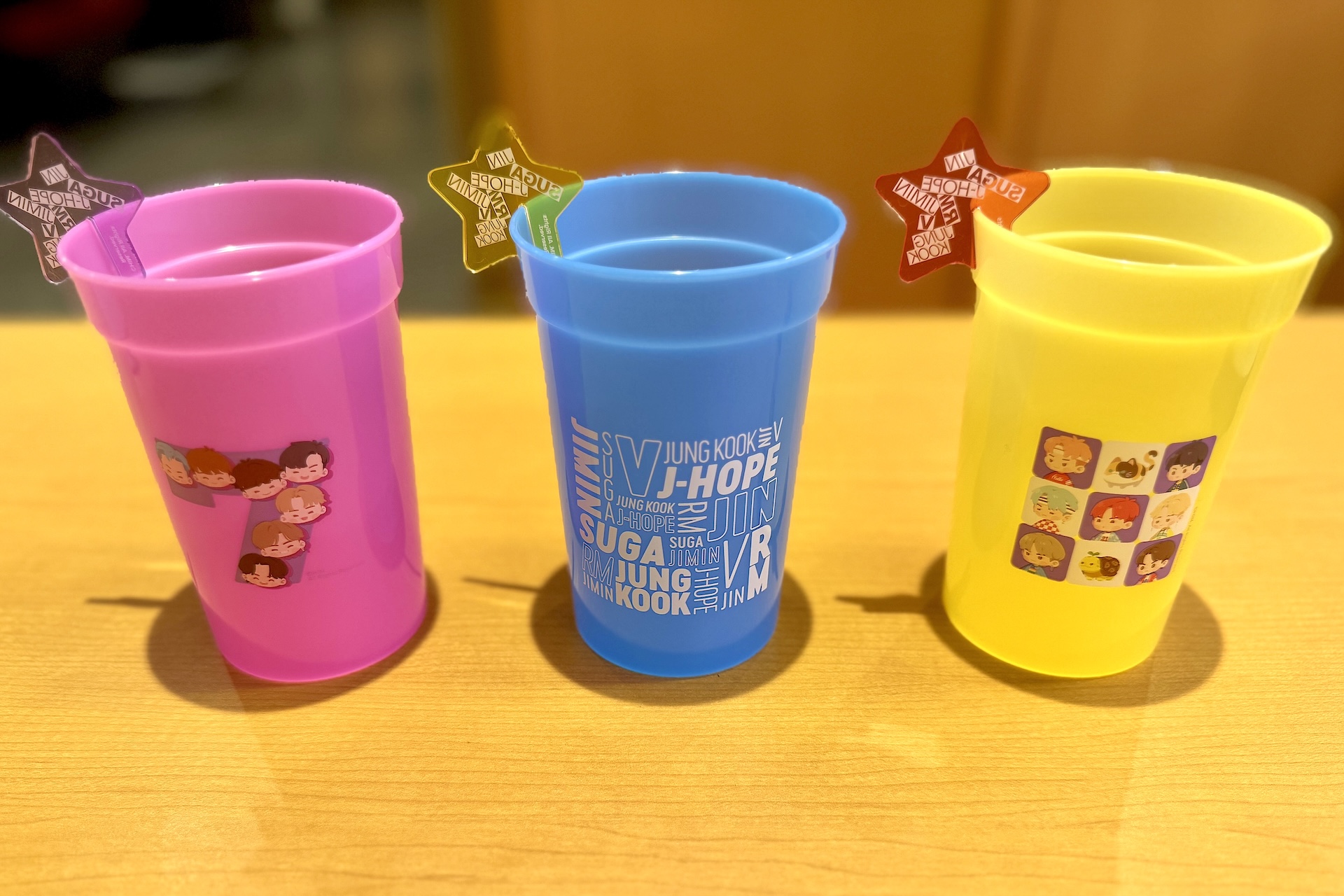 カップは全3種類