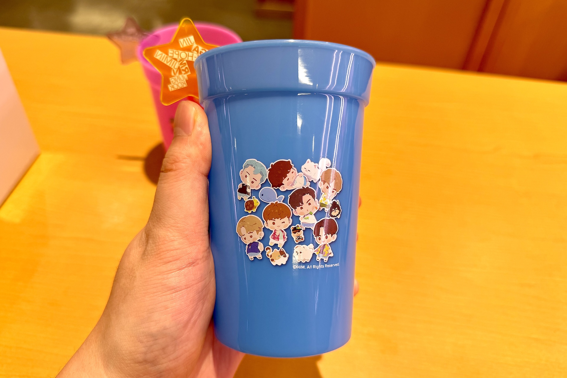 BTSメンバーのデフォルメイラストがかわいい