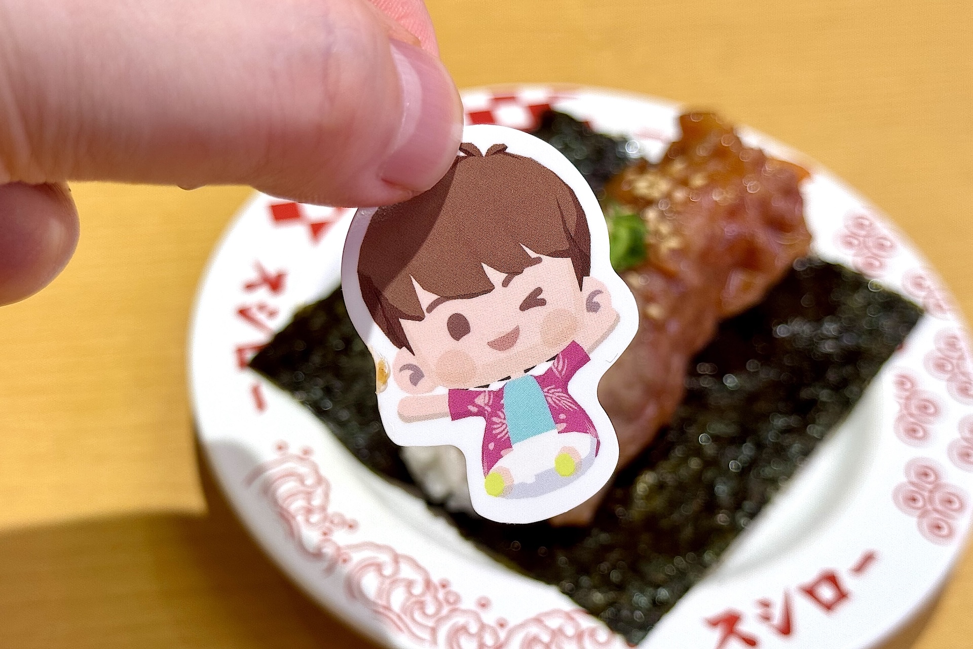 こちらもコラボ限定1枚付き