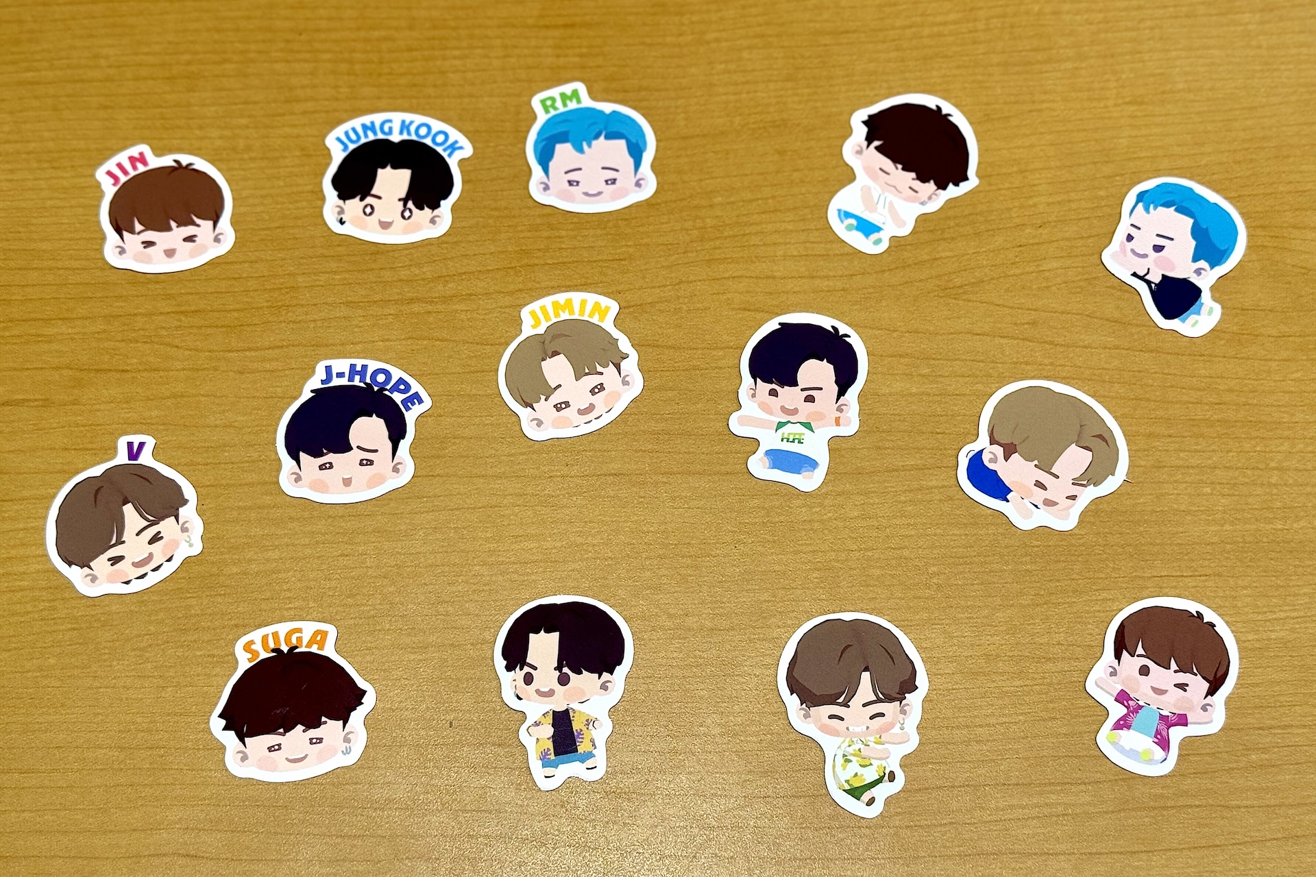 コラボ限定ピックは全部で14種