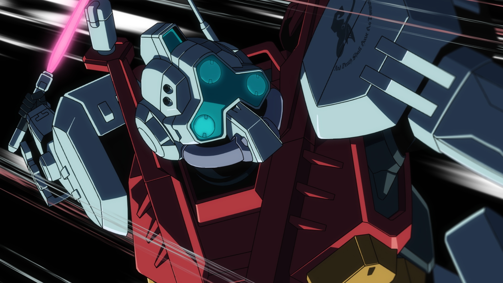 色味からジム系MSに見えるが、これがこの世界の「ゲルググ」