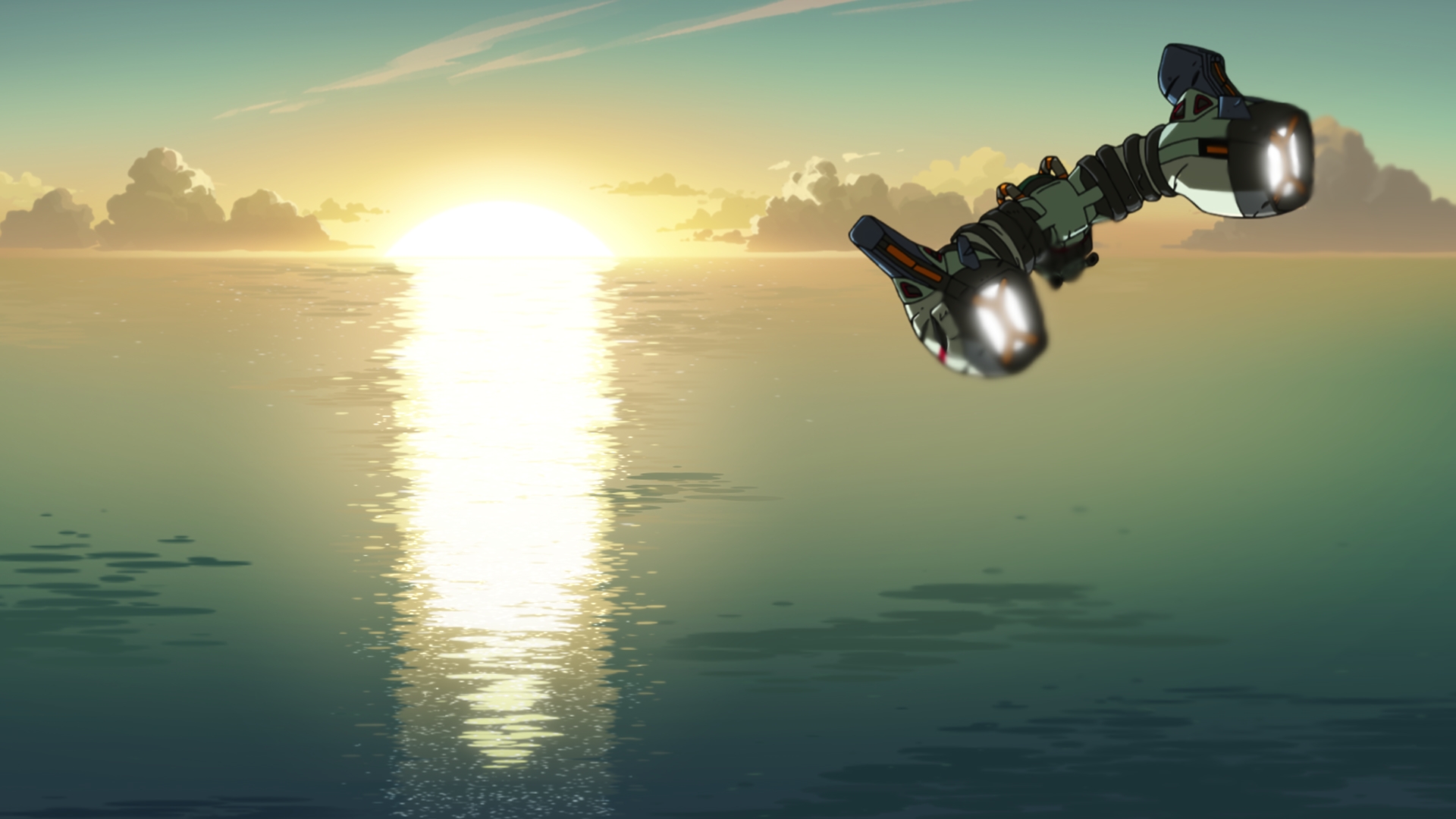 コアファイター式だったんだ……と、初めて分離シーンを見られる