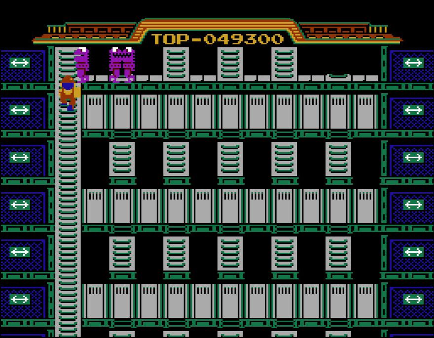 紫色のスパナゴン2は、スパナゴン1よりも移動スピードが速い