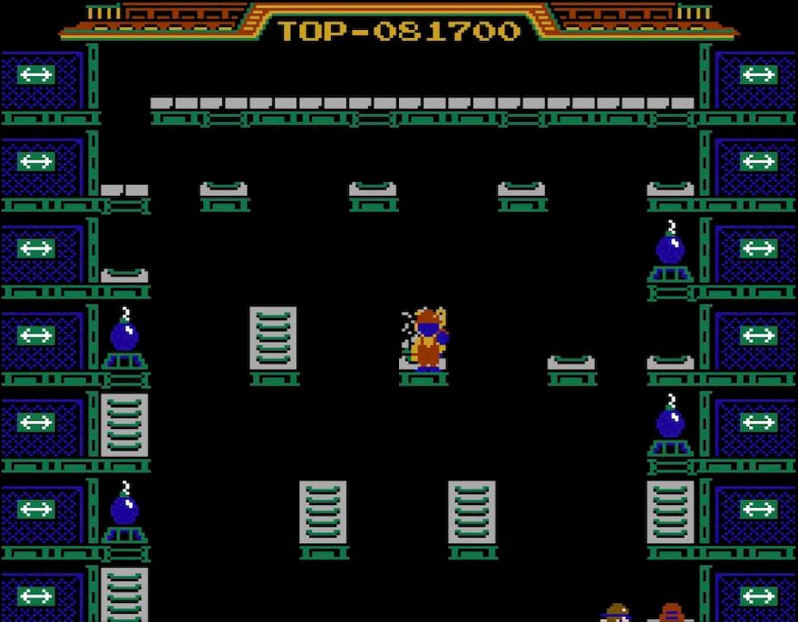 ボタン連打で、華麗に空中を歩くマリオ。「空中歩き」を利用した攻略パターンの構築も本当に面白かった