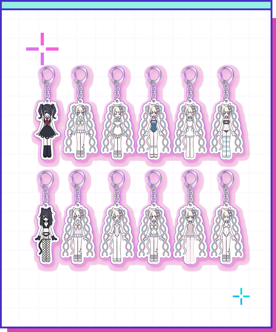 D賞：channel先生アクキー