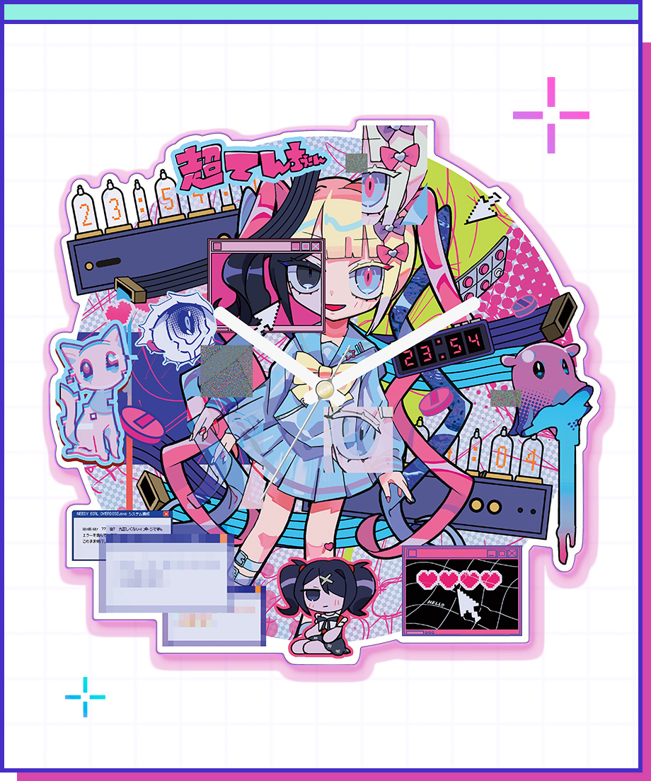 A賞：カオス壁掛け時計