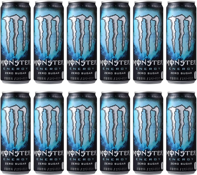 モンスター パイプラインパンチ 355ml×3本、モンスターパピヨン 355ml×3本、モンスター マンゴーロコ 355ml×3本、モンスター オージースタイルレモネード 355ml×3本のアソート