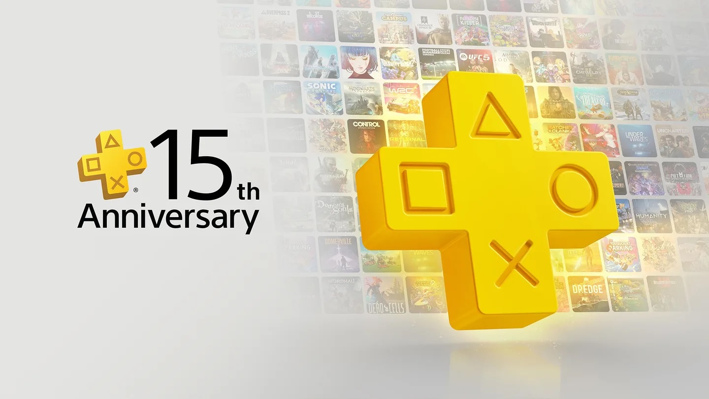 PlayStation Plus 15周年 ビジュアル