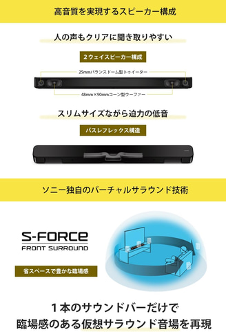 Amazonセール】ソニーのサウンドバー各種がお買い得！ - GAME Watch