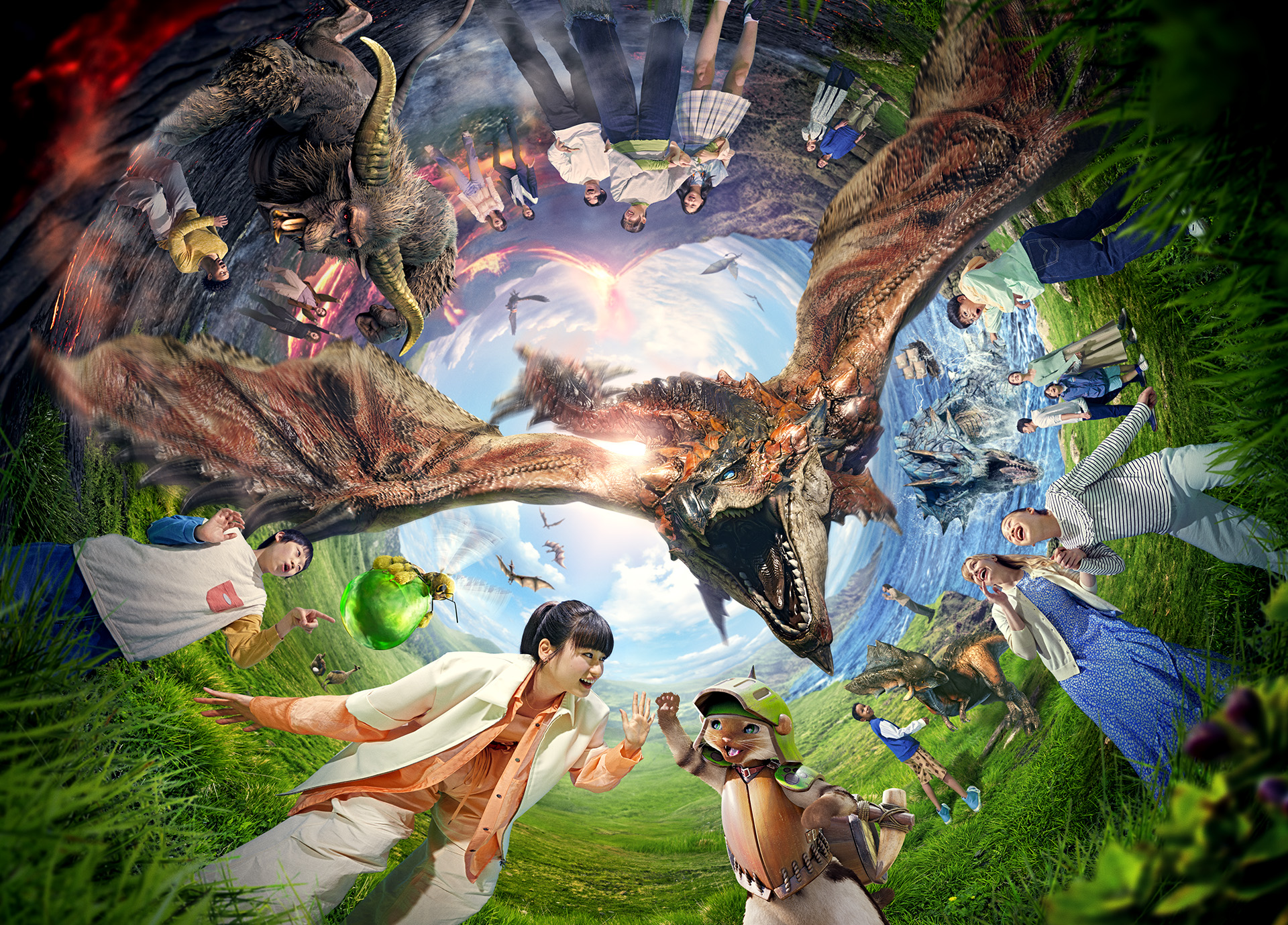 「MONSTER HUNTER BRIDGE（モンスターハンター ブリッジ）」メインビジュアル