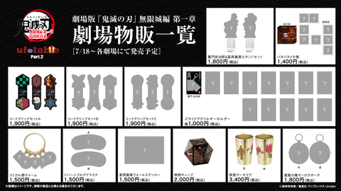 鬼滅の刃　無限城編 第一章 猗窩座再来　メモリアルポップコーンボックス 劇場版『鬼滅の刃』無限城編 第一章 猗窩座再来」劇場物販グッズ