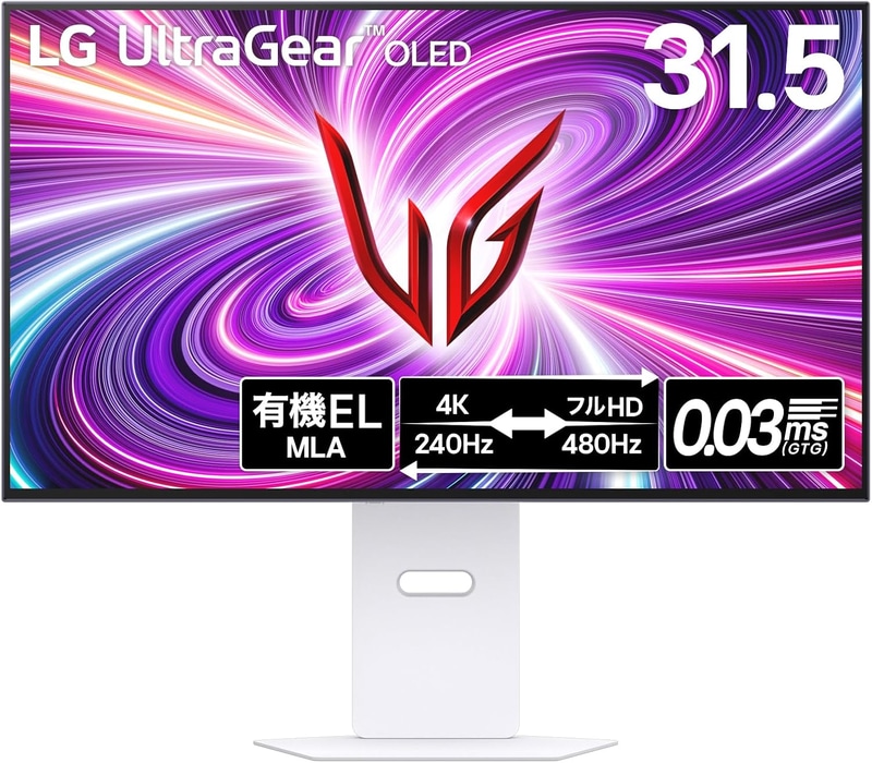 UltraGear OLED 32GS95UV-W 31.5インチ