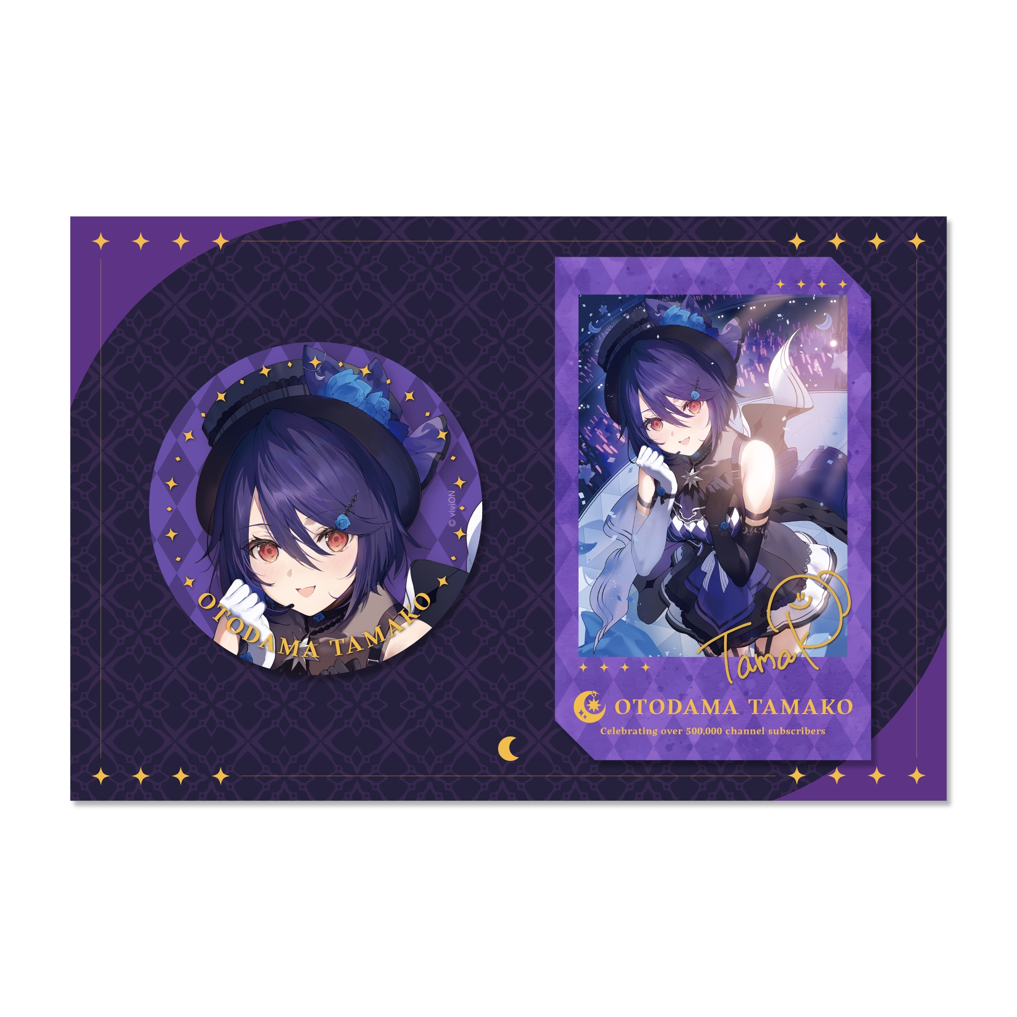 チェキ風カード＆缶バッジセット/価格：1,100円