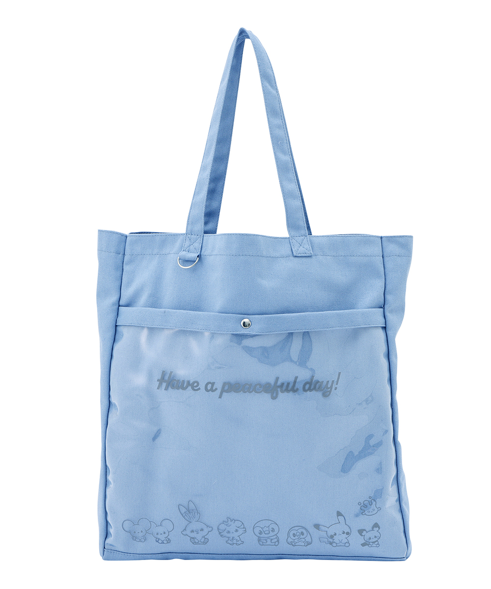 クリアポケット付きトートバッグ（価格：1,320円）