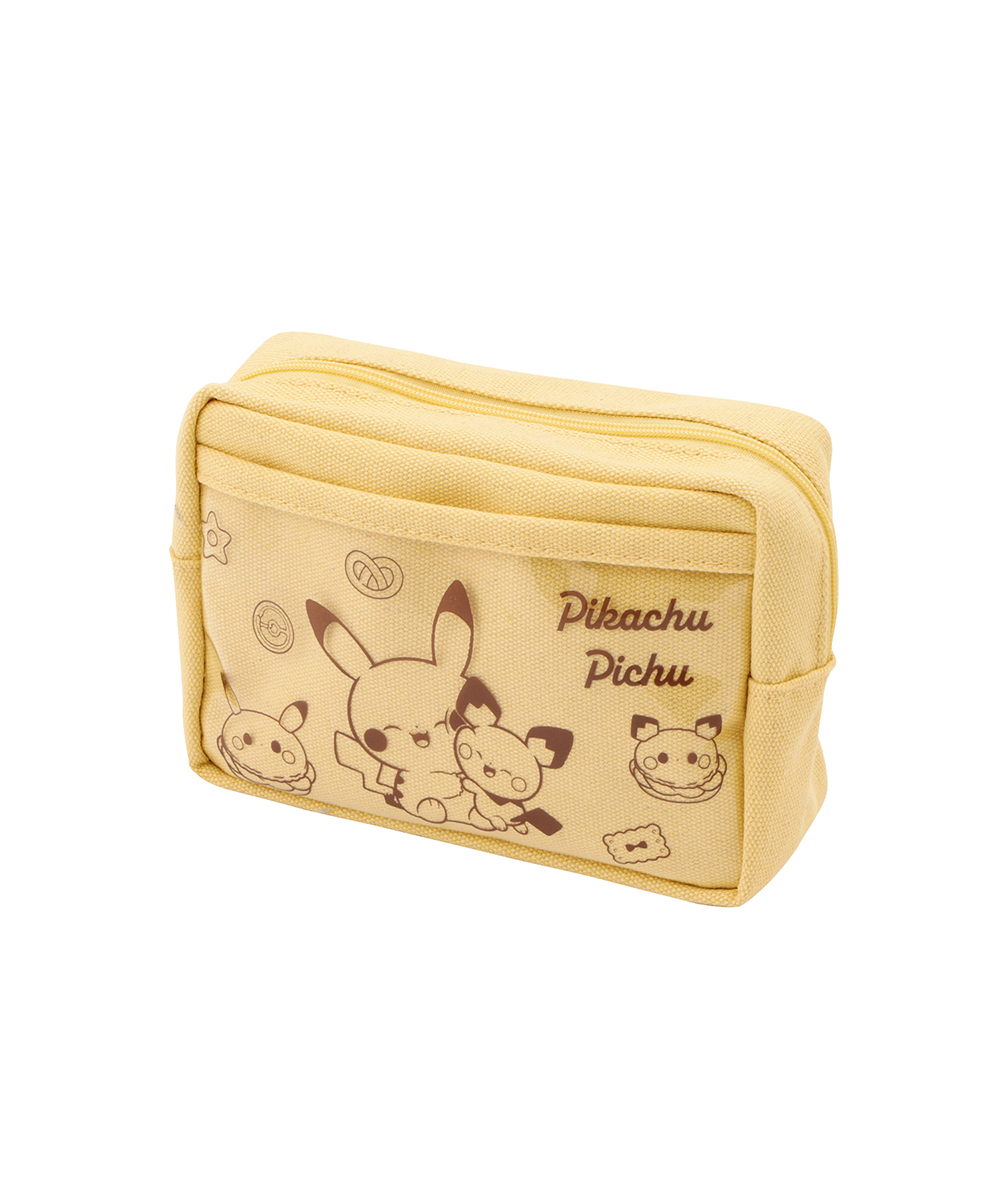 クリアポケット付きポーチ（価格：550円）