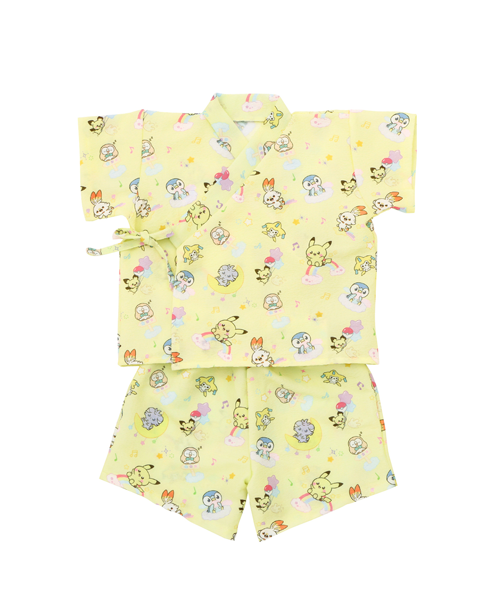 「甚平（イエロー）」サイズ80〜90cm（価格：1,980円）