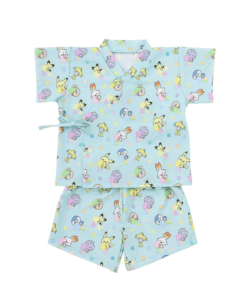 「甚平（ブルー）」サイズ100〜110cm（価格：1,980円）