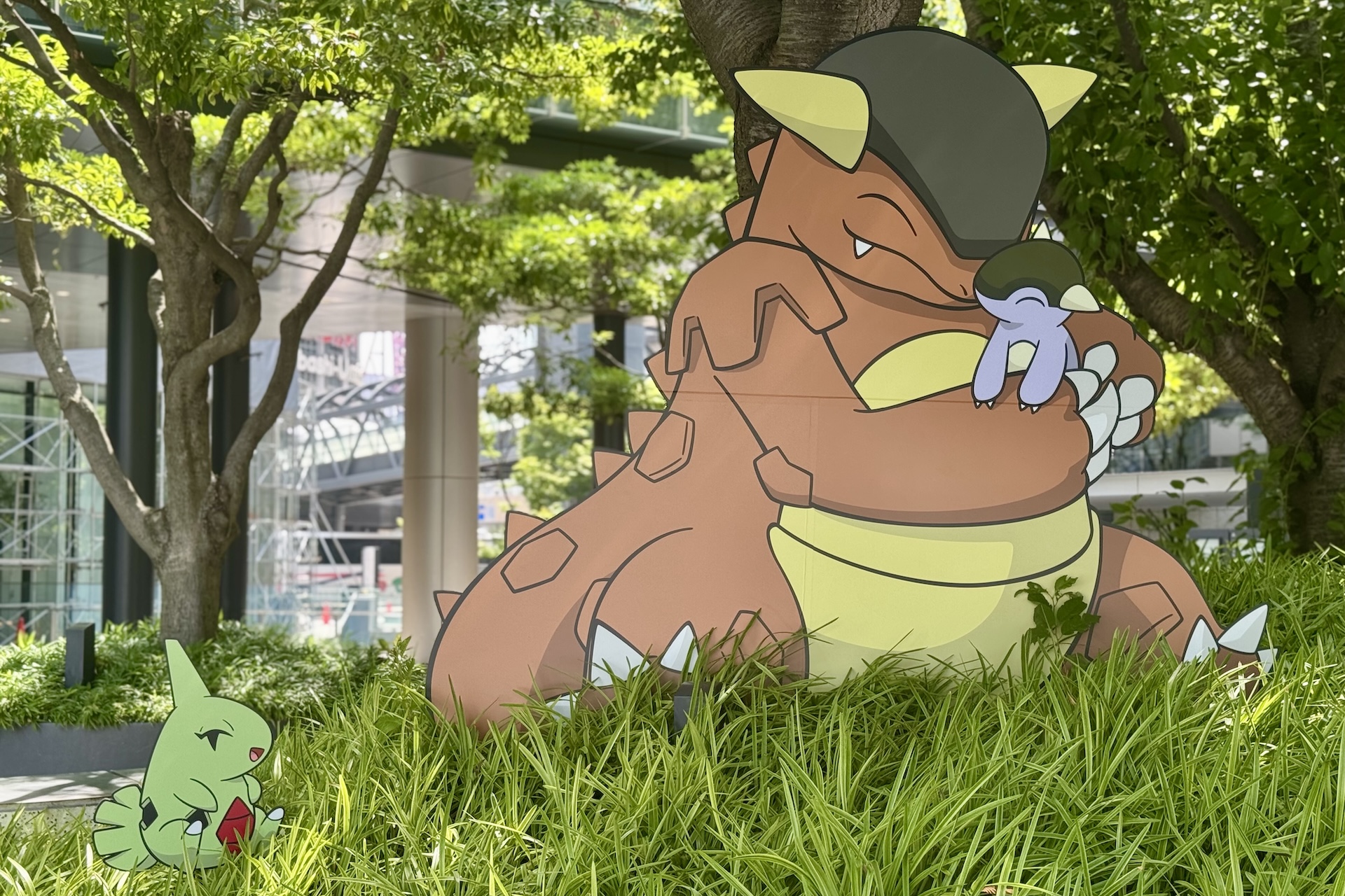 ポケモンの生態に合わせたスポットになっていて見ているだけで楽しい