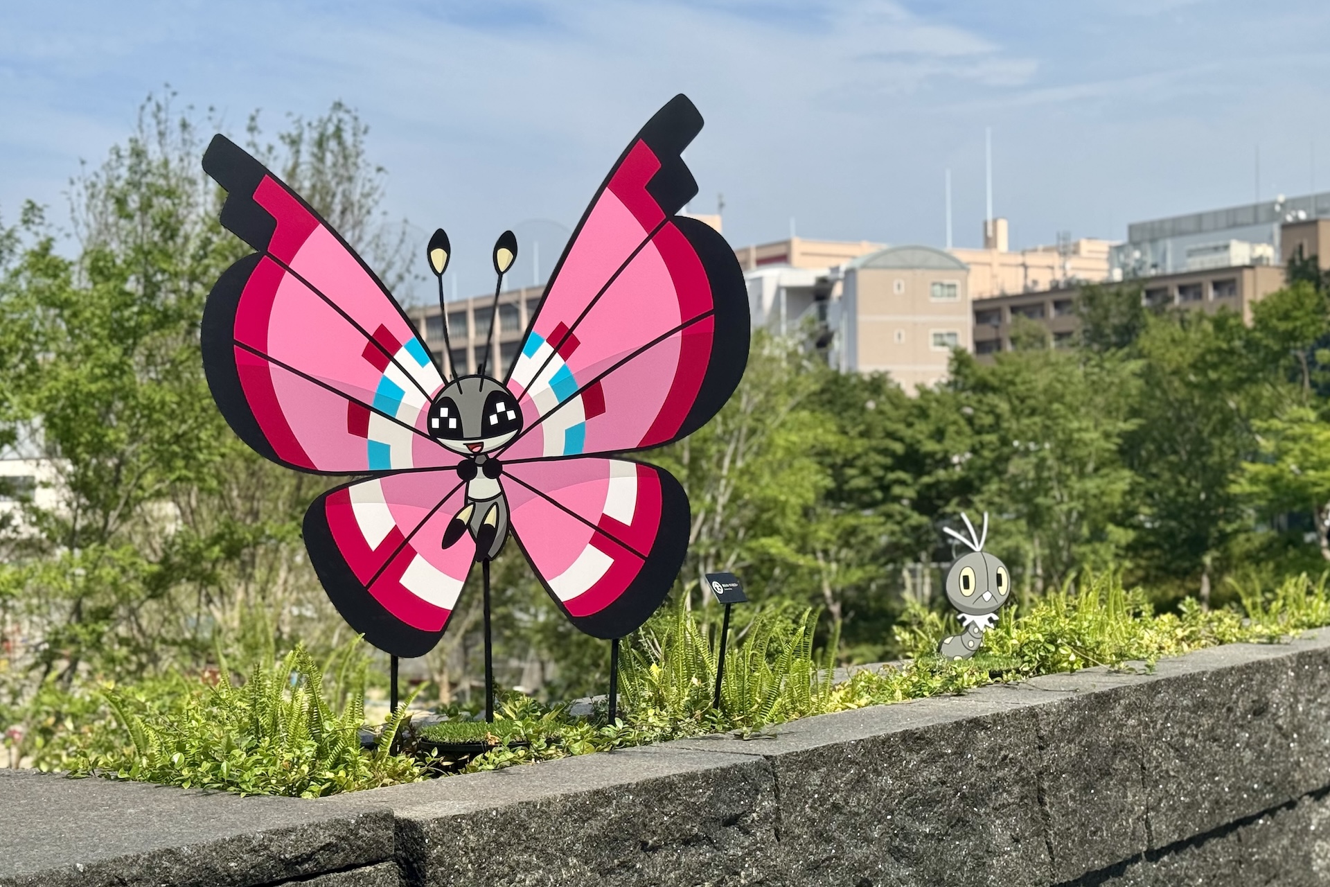 こちらはバトルの1シーンのようなフォトスポット