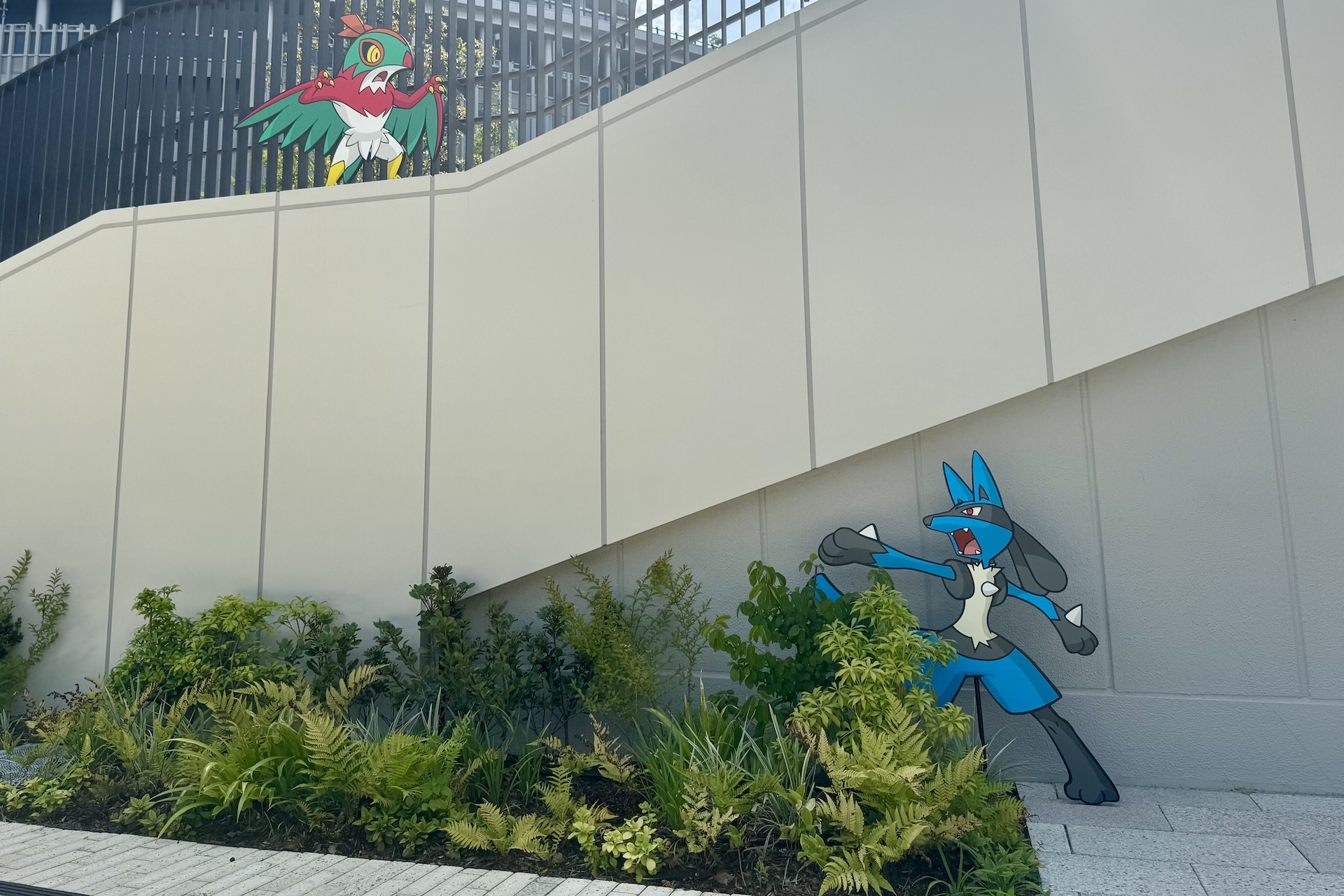 こちらはバトルの1シーンのようなフォトスポット