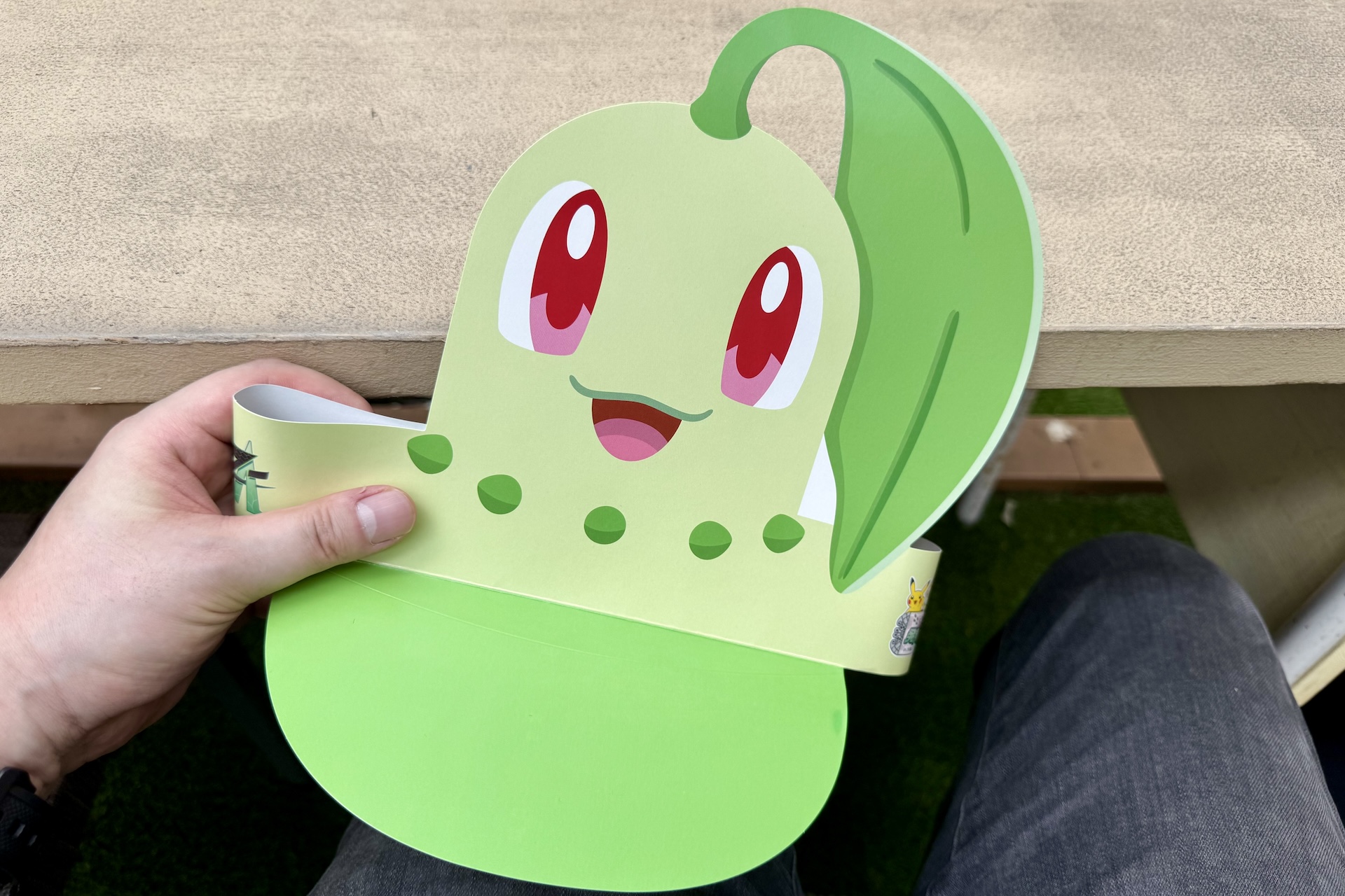 こちらはラリーキットに含まれているサンバイザー。種類は複数あり、ランダムで1つ貰える