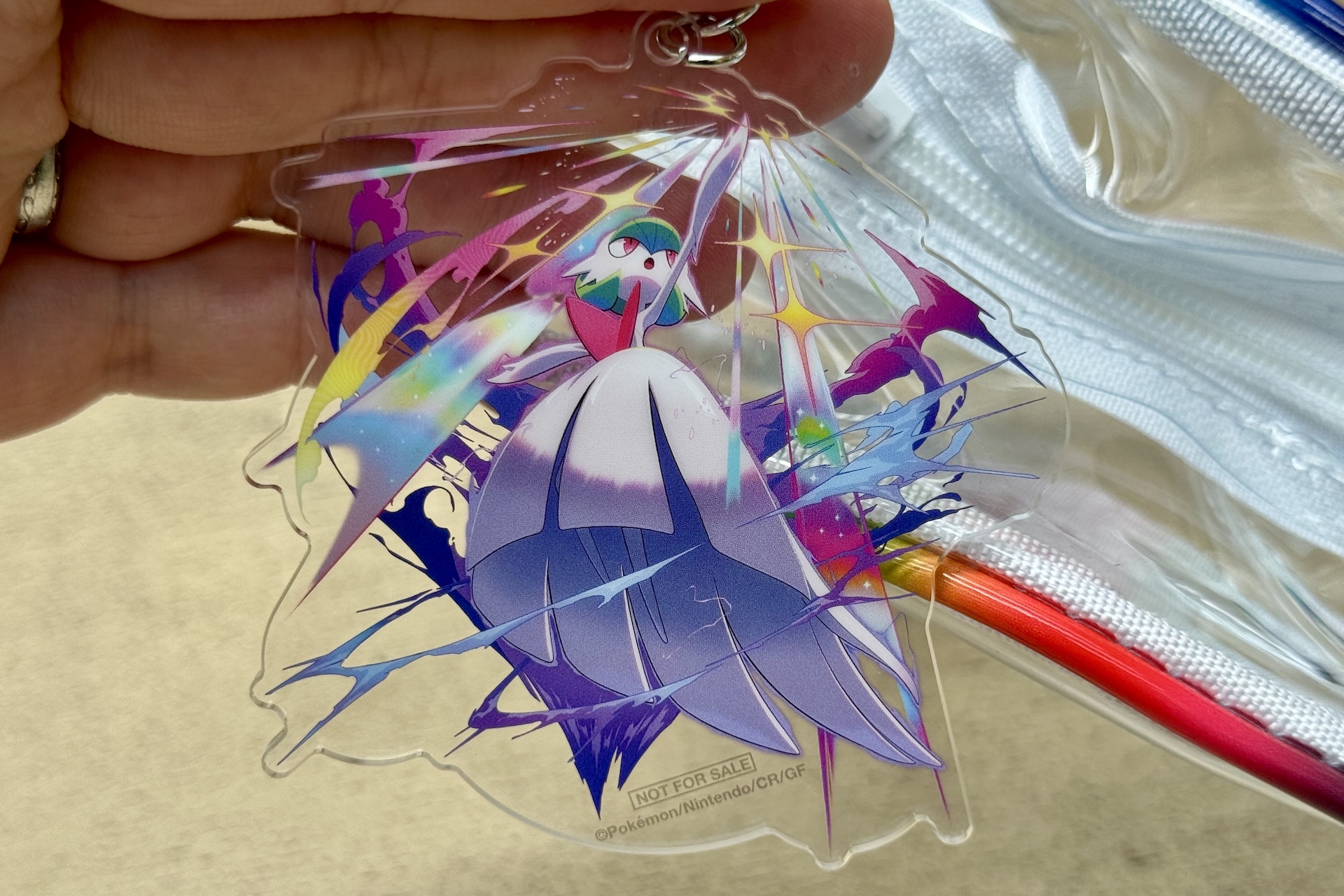 アクリルチャームは選んだマップで異なる