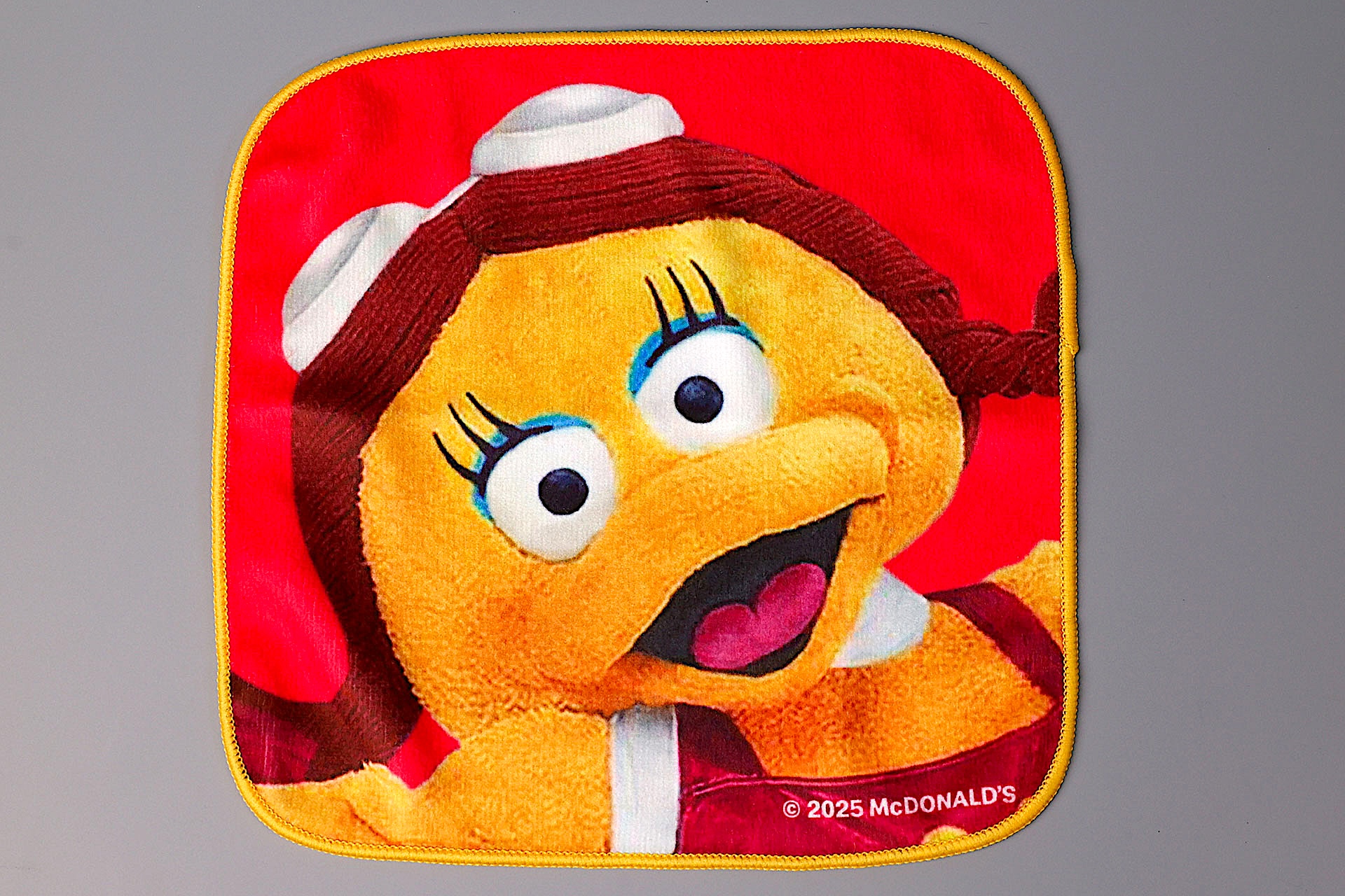 こちらはバーディーが描かれたタオルだ