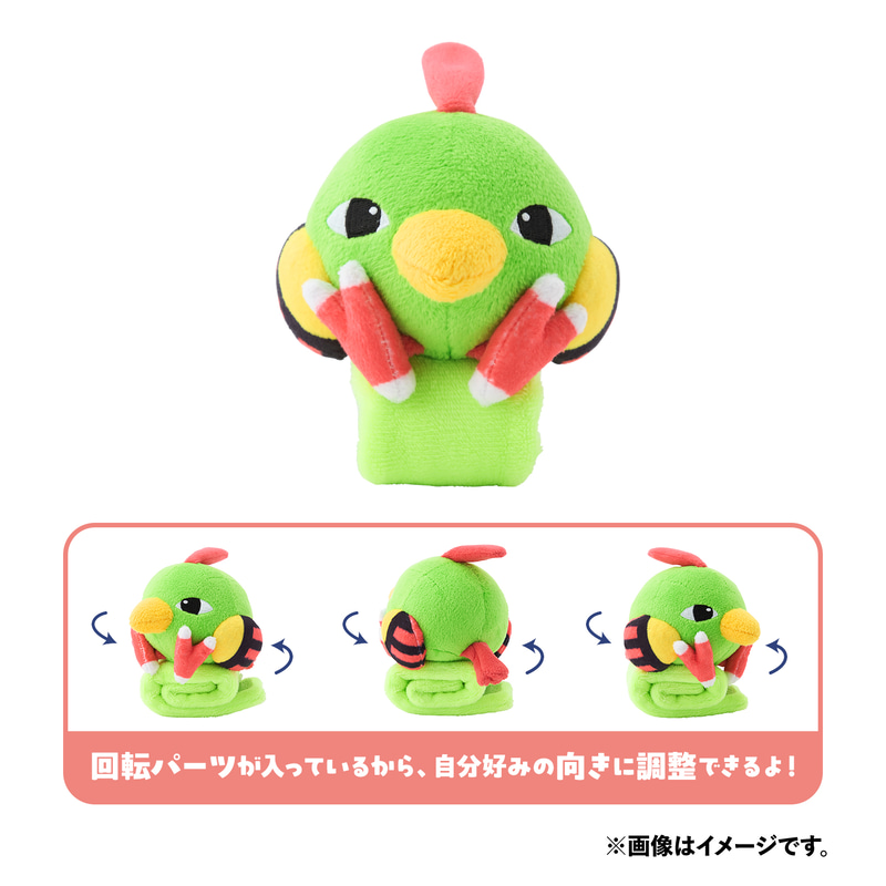 肩のせぬいぐるみ ネイティ