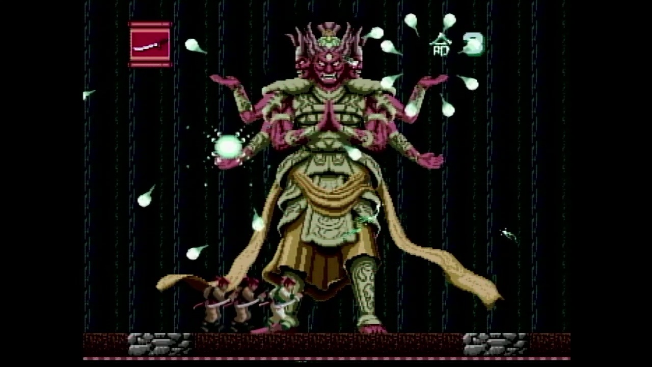 ボスの「阿修羅」。強烈な存在感でインパクト大。