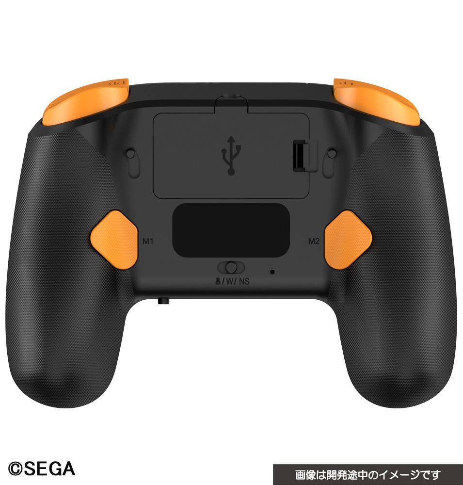 「PRO-6」には背面に2つの拡張ボタンとトリガー深度切り替えスイッチが搭載されている