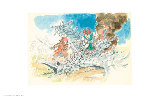 風の谷のナウシカ」以前の絵を収めた「宮﨑駿イメージボード全集