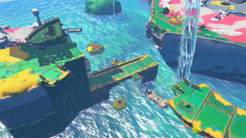 水位があがって、これまで行けなかったところにも行けるようになる！