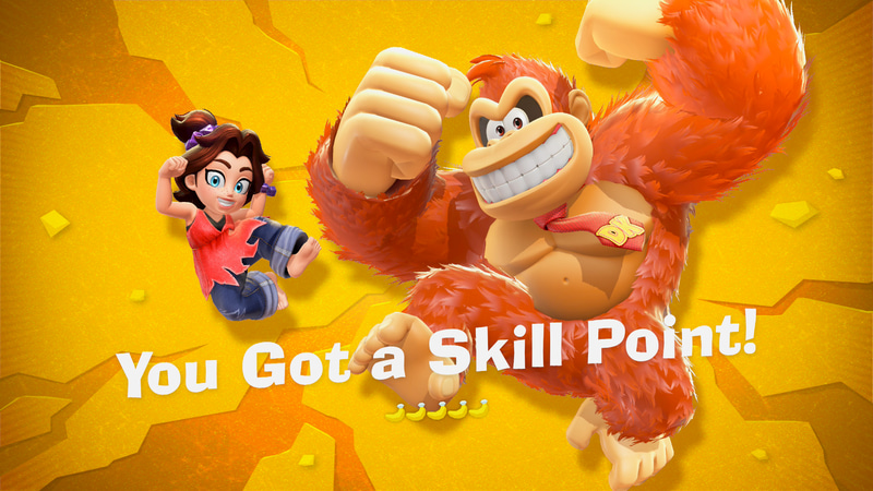 スキルポイントをゲットするとわかりやすく教えてくれるので、いつの間にかスキルポイントが使われないままあふれていた、ということがない。とても親切なUIである