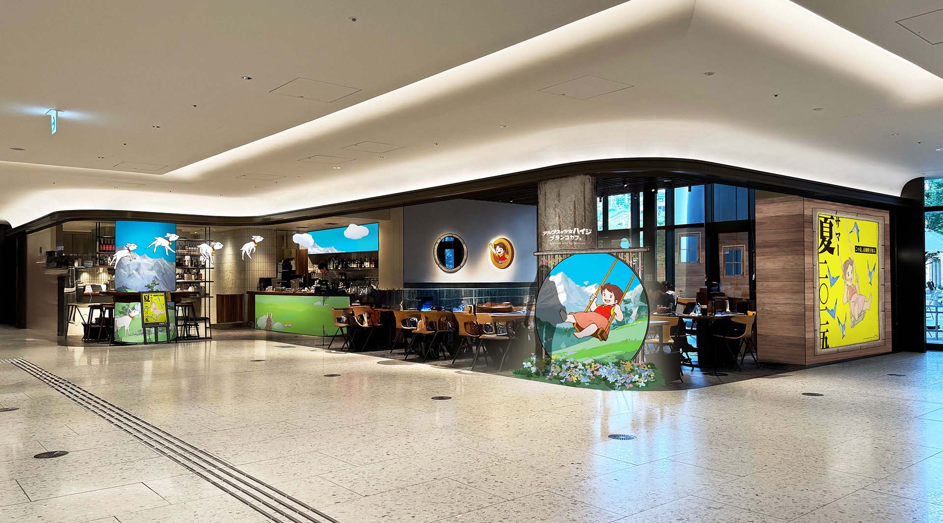 チケット所持者にはコラボメニューのオーダーでコースターを進呈