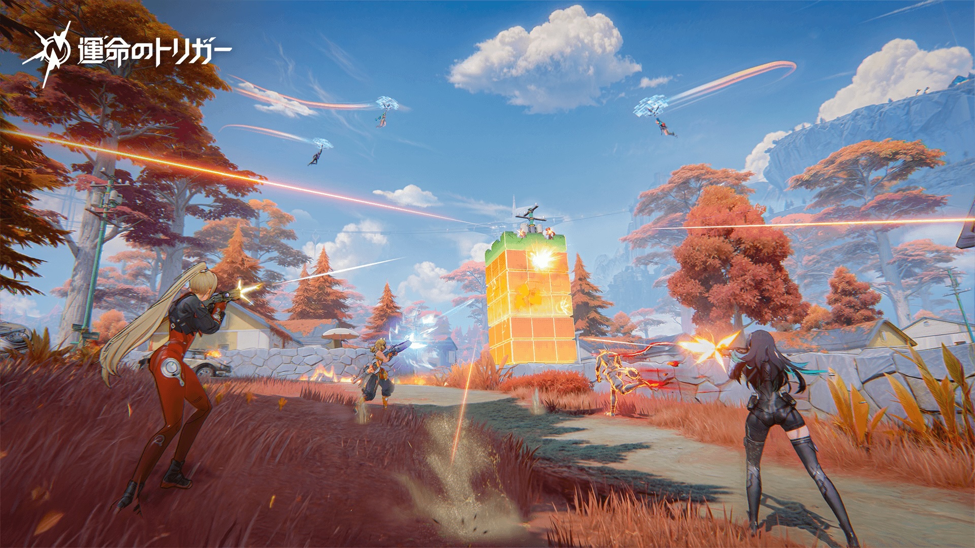 3Dアニメ調で描かれるアウェイクナーたち