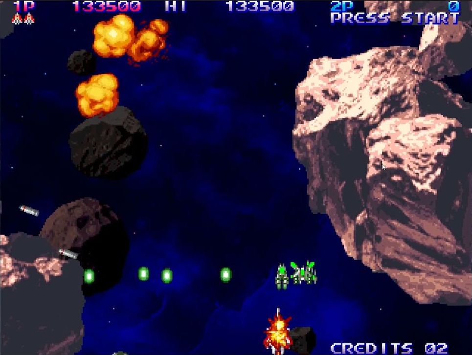 ミスをするとマルチプルだけでなく、ほかのアイテムも画面上部に放出され、リスタート時に復活しやすくなっているのが嬉しい