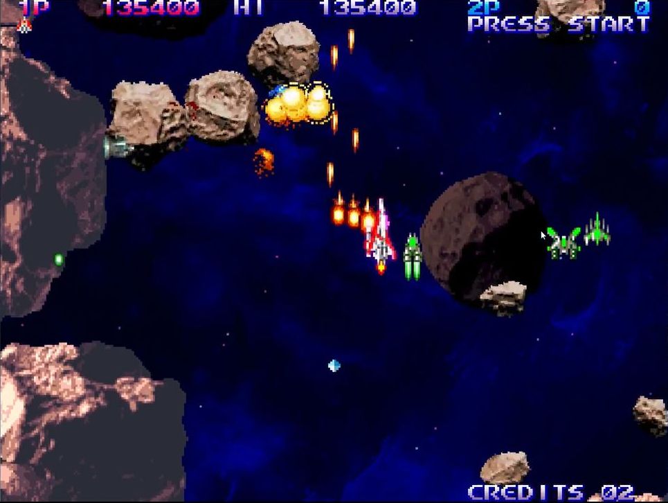 ミスをするとマルチプルだけでなく、ほかのアイテムも画面上部に放出され、リスタート時に復活しやすくなっているのが嬉しい