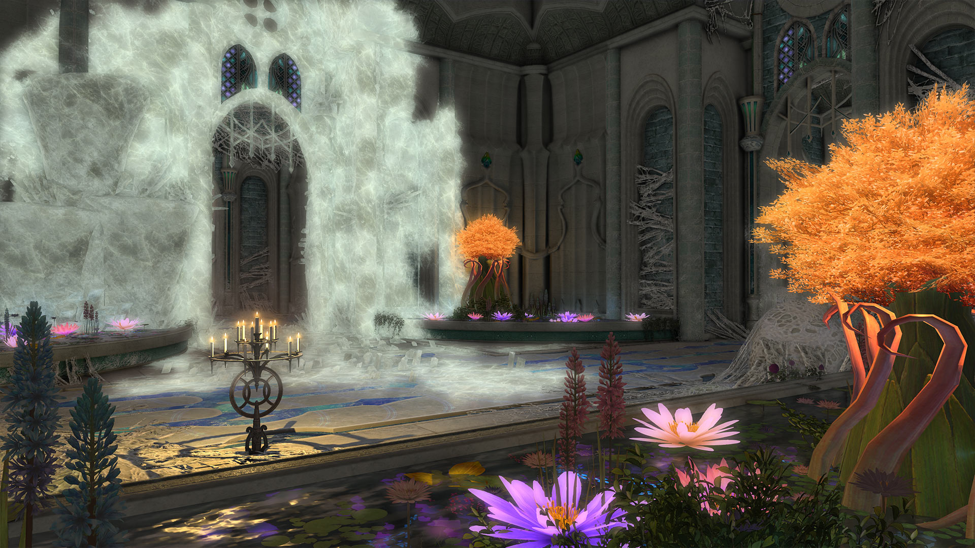 風景もいままでのディープダンジョンとはかなり雰囲気が違っている