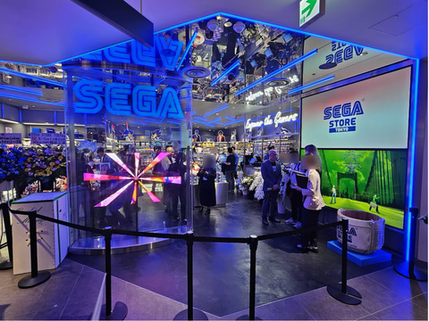 ソニック」や「龍が如く」のグッズが目白押し！ 「SEGA STORE