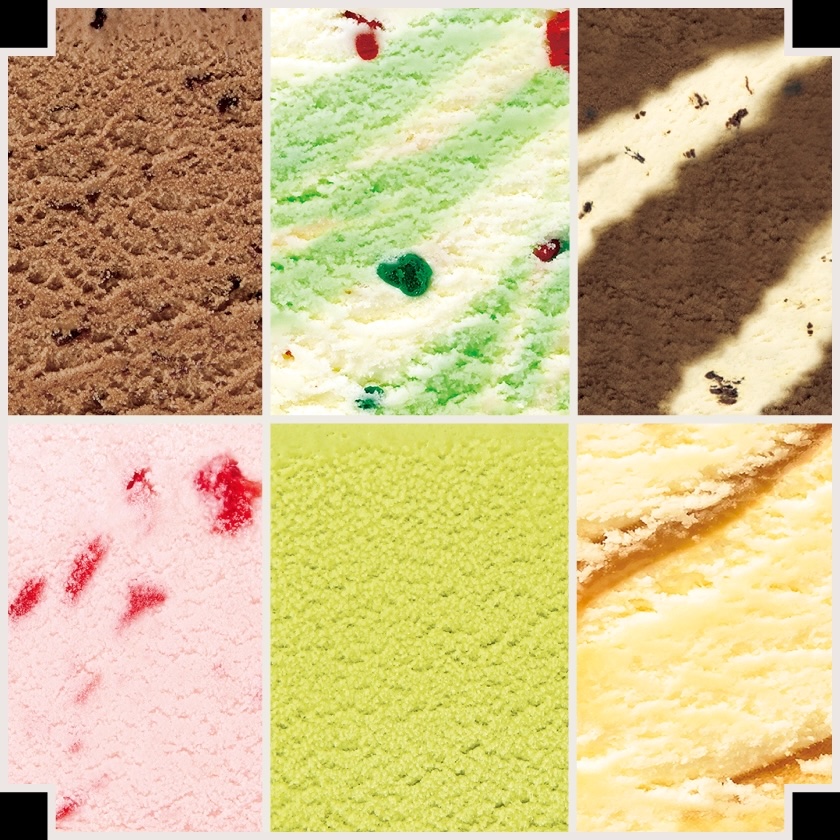 「マインクラフト」の世界のようにカラフルなフレーバー