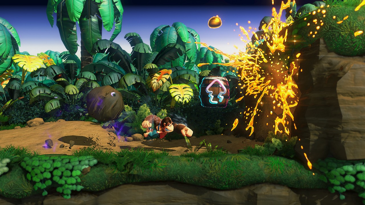 おなじみの横スクロール型のステージも、地下世界のどこかに存在しているようだ