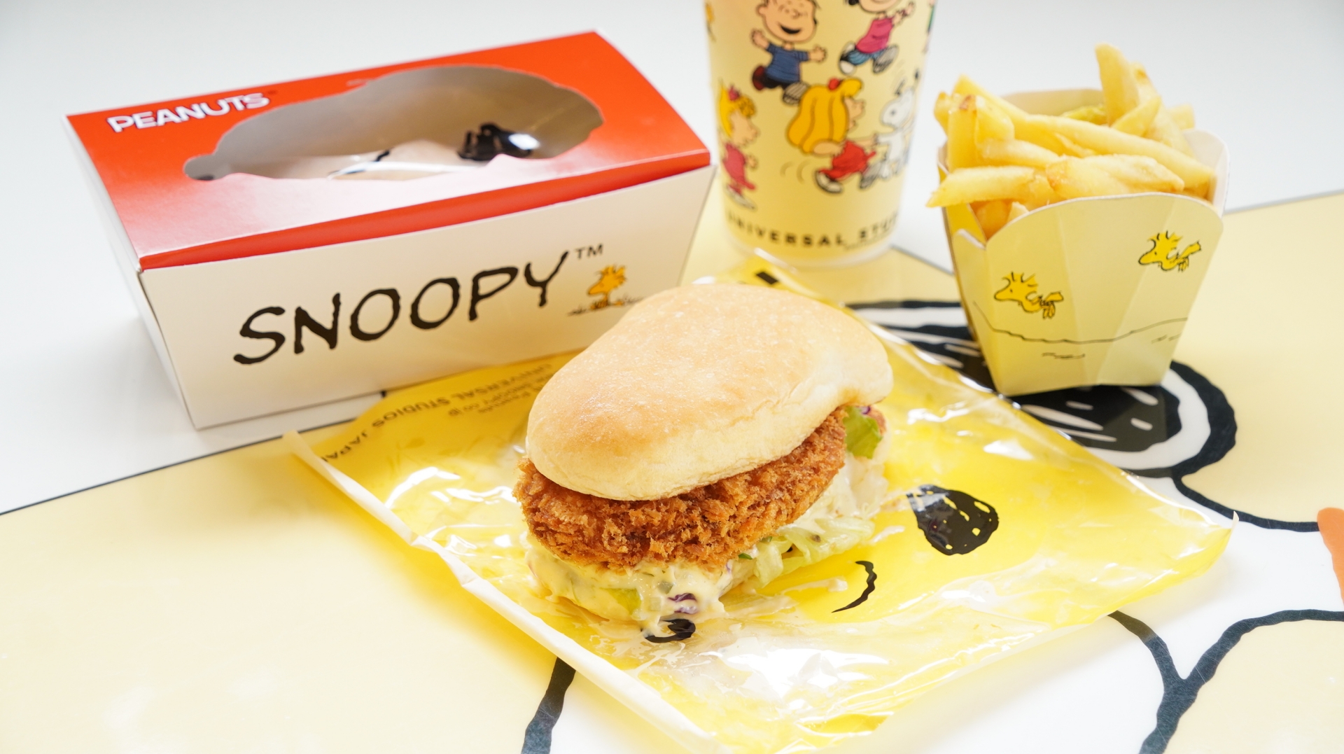 エビカツバーガーセット 1,450円
