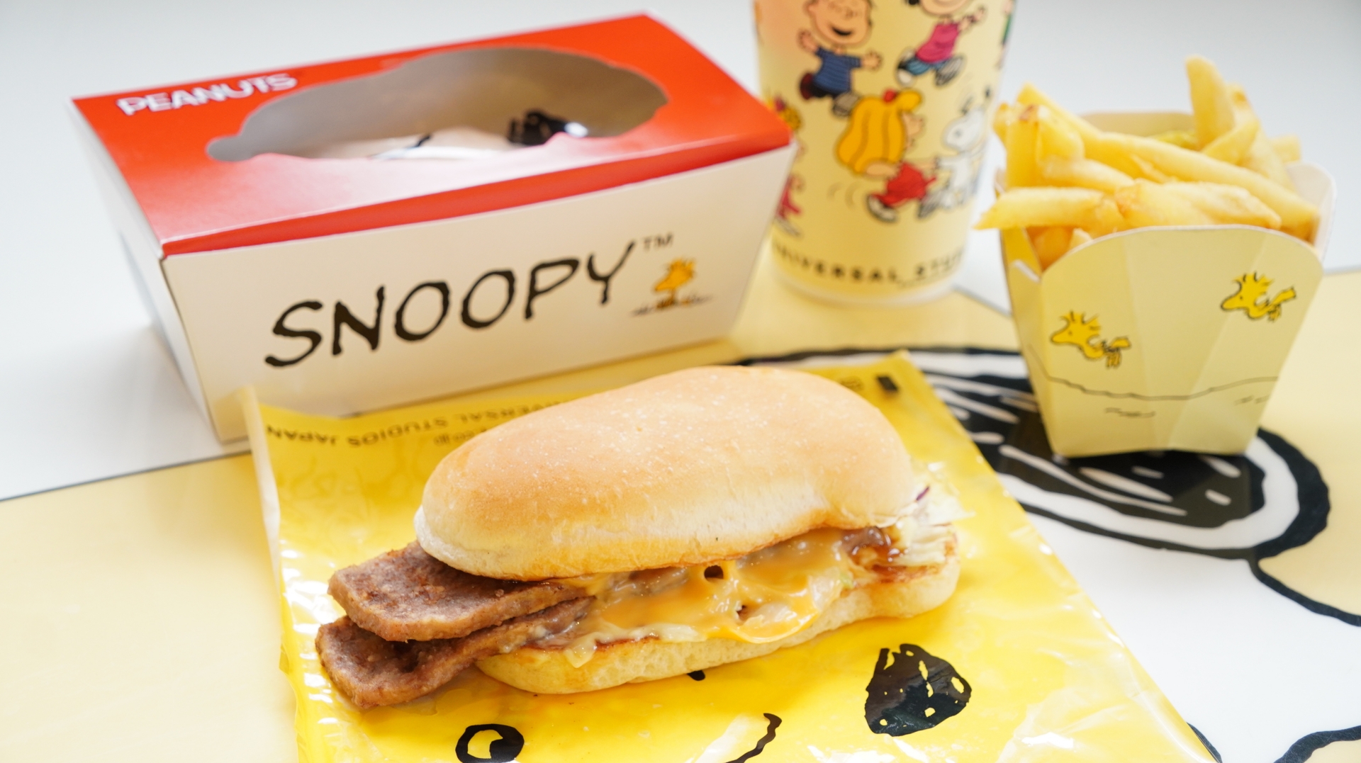 テリヤキビーフバーガーセット 1,450円