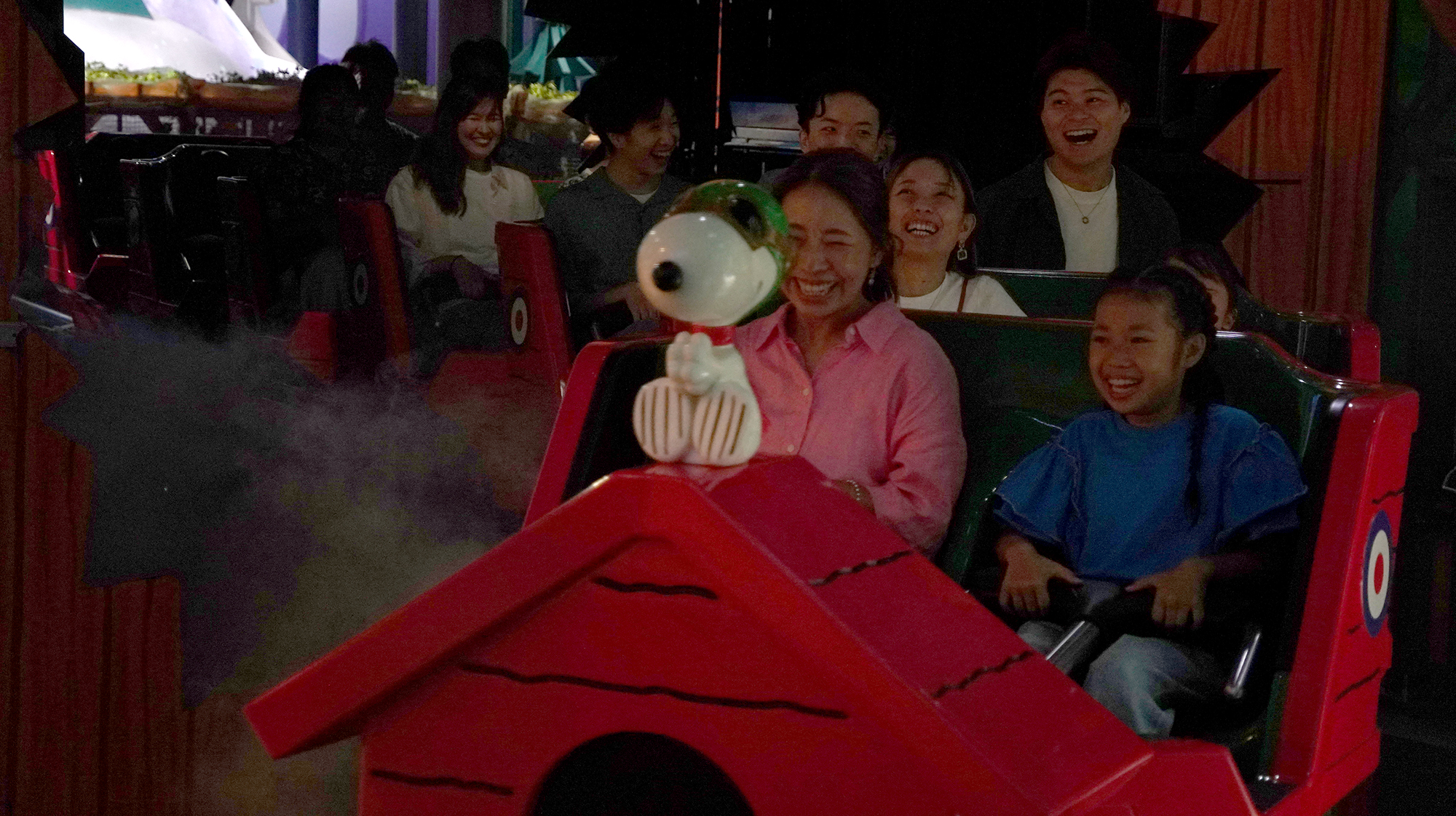 ニコニコしながら戻ってきた