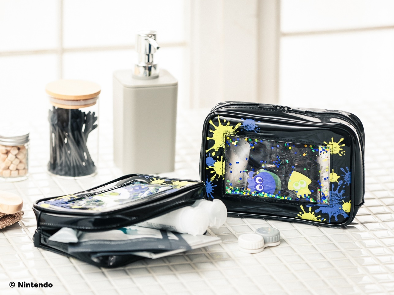 スプラトゥーン3 イカとタコが泳ぐ！ フロートポーチBOOK