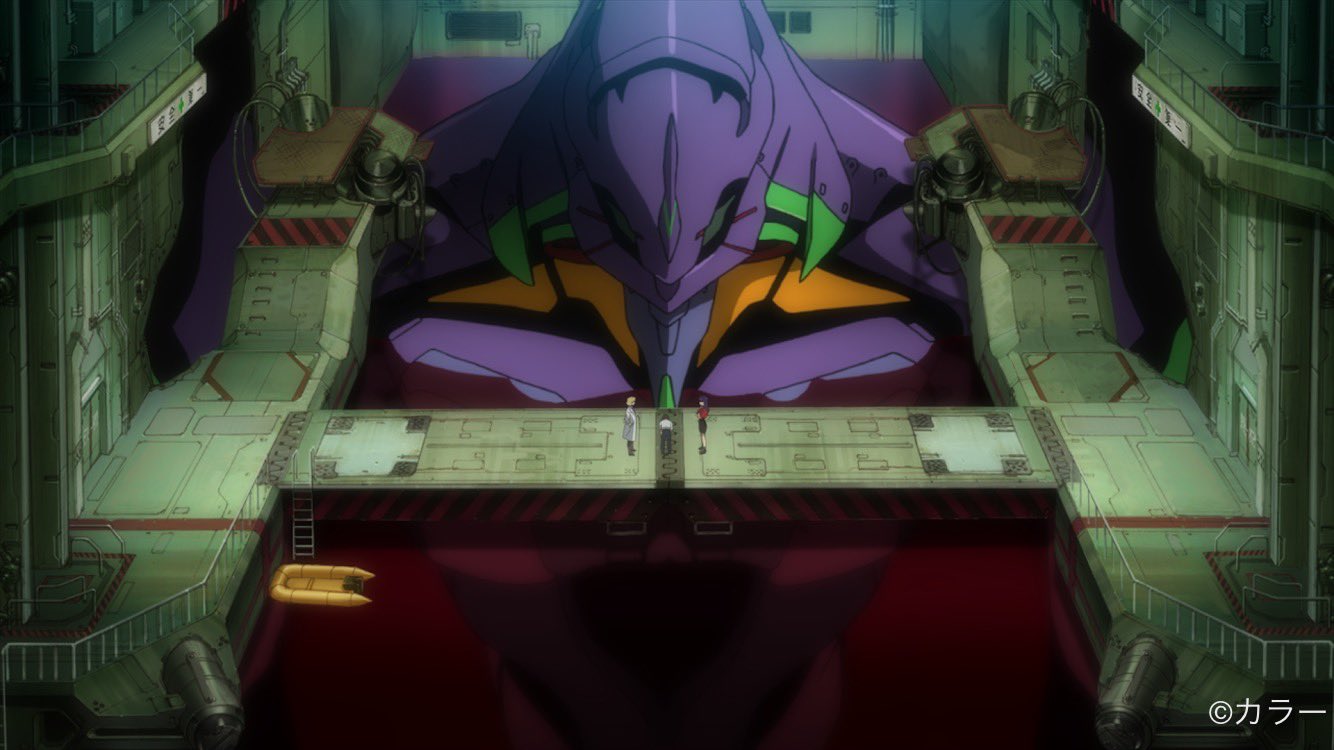 エヴァを見た人であれば“碇シンジと初号機の邂逅”を連想する人が多いだろう