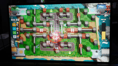 ボードゲーム風の見下ろし画面で対戦