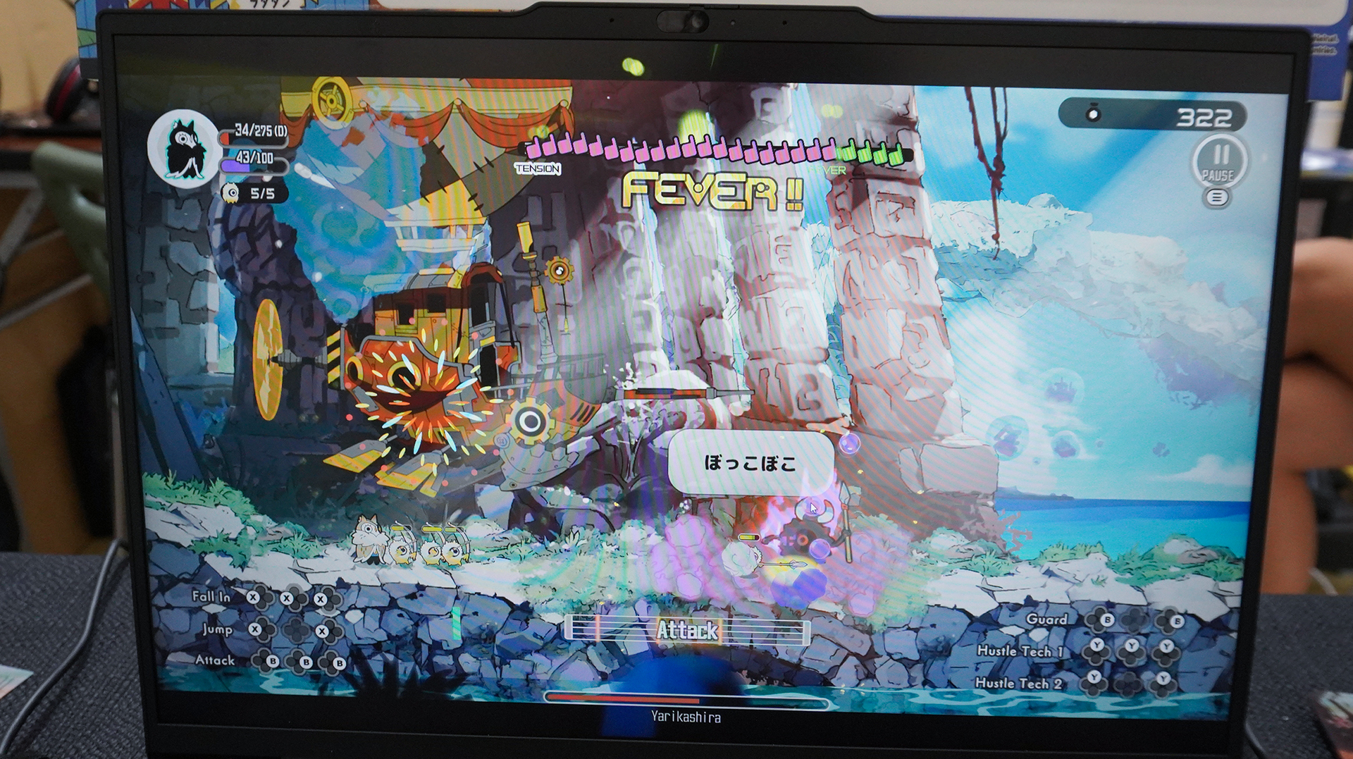 コブンは戦闘中にけっこう喋る