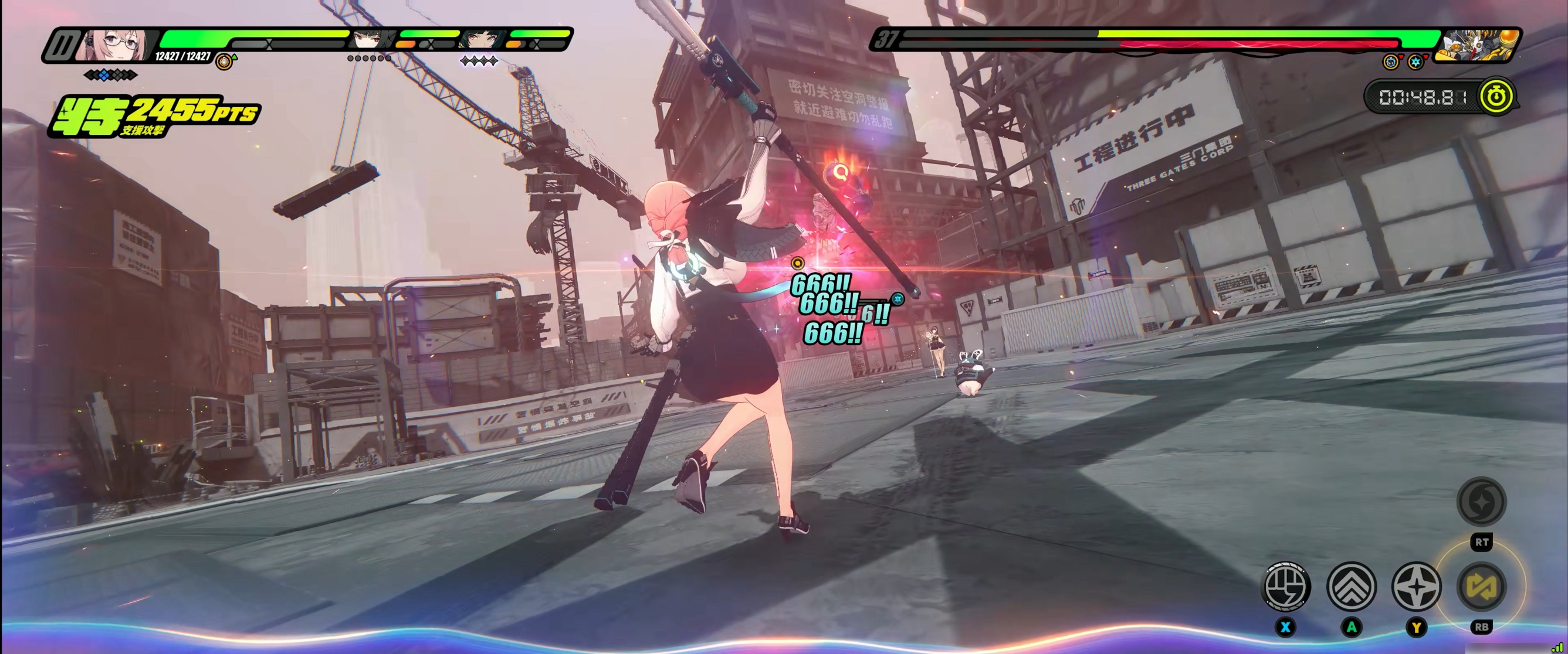 戦闘時もそれぞれの音が混ざることなく、鮮明に聞き取ることができ、迫力のあるバトルが楽しめた